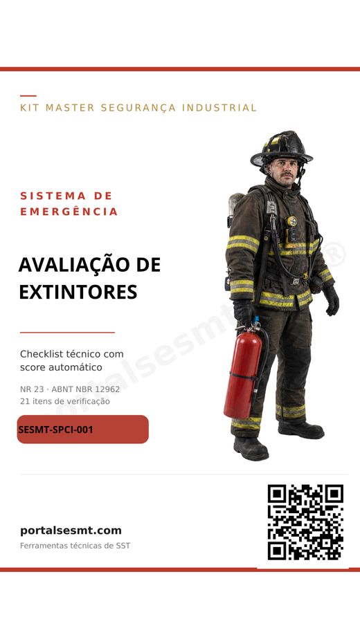 Capa — Avaliação de Extintores
