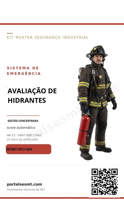 Capa — Avaliação de Hidrantes