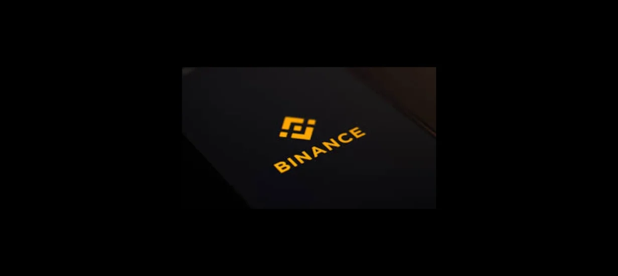 Logo Binance em fundo preto ilustrando segurança e identidade visual 2025