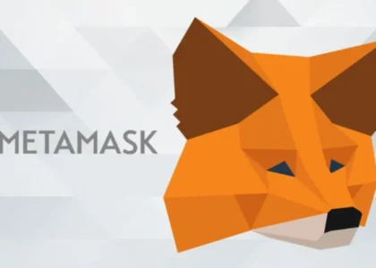 Logo da carteira MetaMask, uma das melhores wallets DeFi para 2025