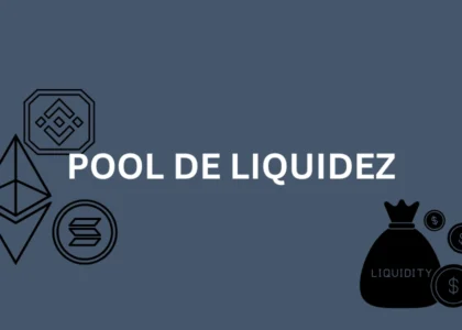 Ilustração de pool de liquidez para iniciantes em DeFi em 2025