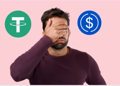 Man stressed about reporting USDT and USDC stablecoins on IRS taxes in 2025