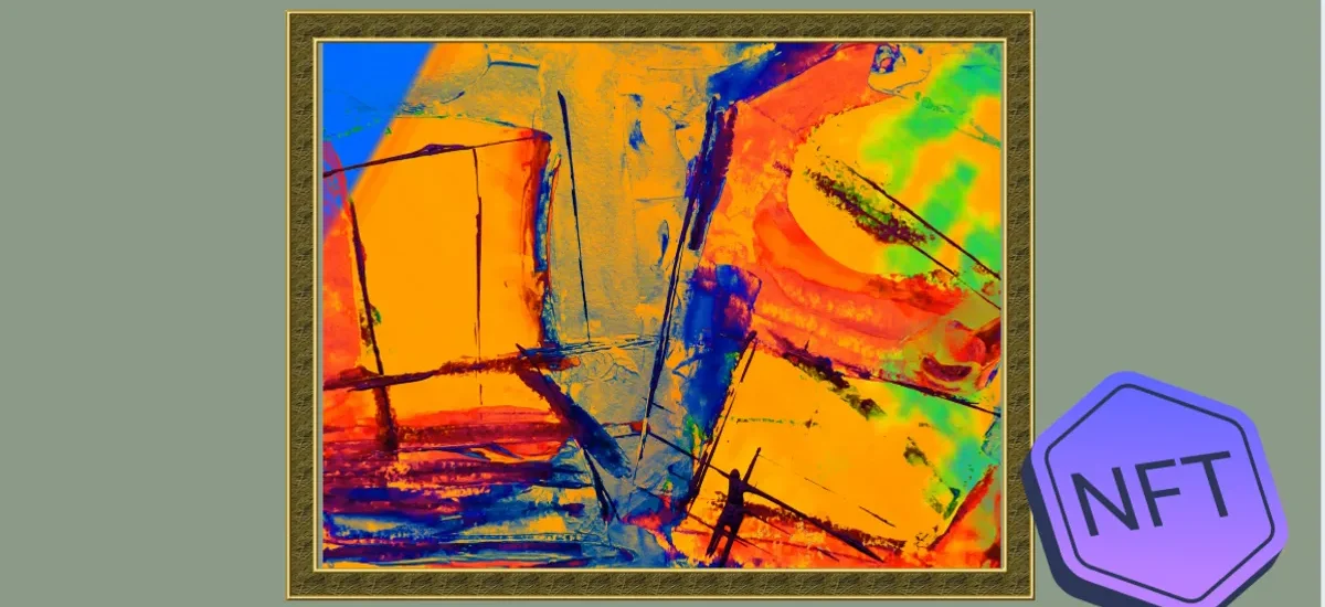 Obra de arte digital tokenizada em NFT com oportunidades e riscos