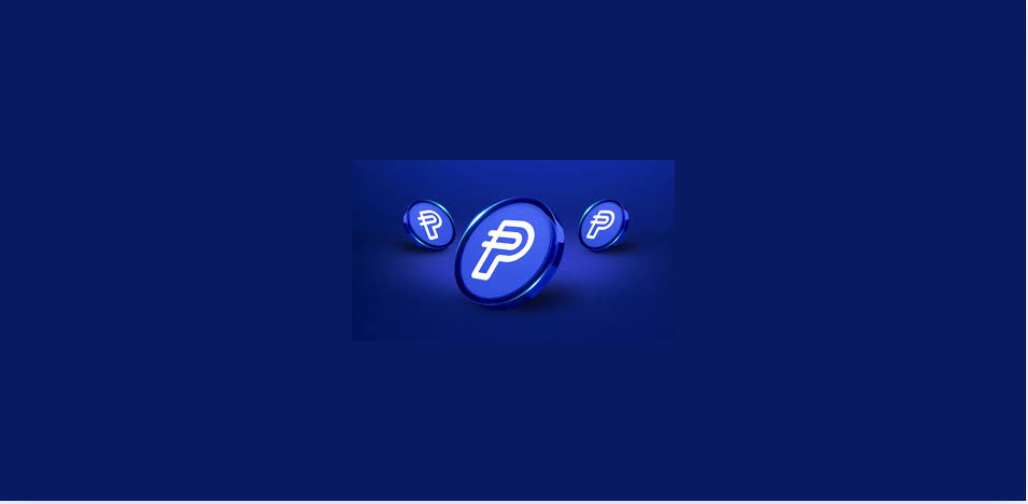 Representação visual do token PYUSD, a stablecoin da PayPal, utilizada em vaults DeFi como Sentora e Kamino para geração de renda passiva.