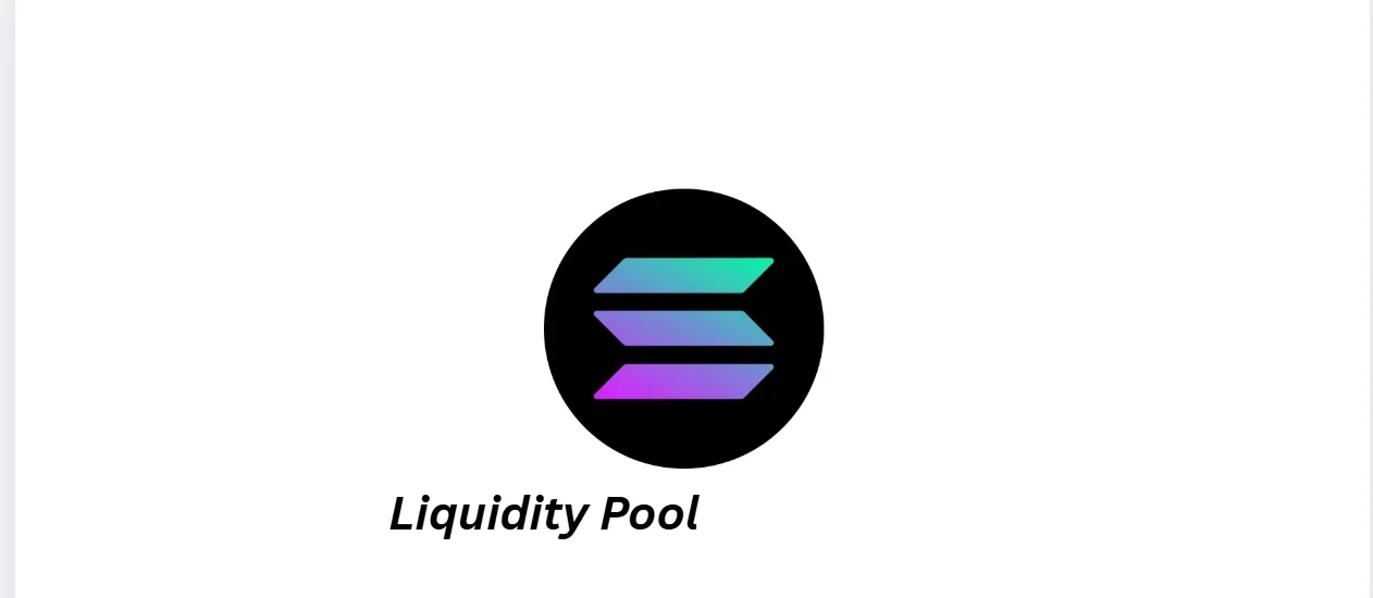 Pools de liquidez em Solana representadas por ícone minimalista da rede, simbolizando renda passiva, eficiência em taxas baixas e estratégia DeFi para atravessar ciclos de mercado.