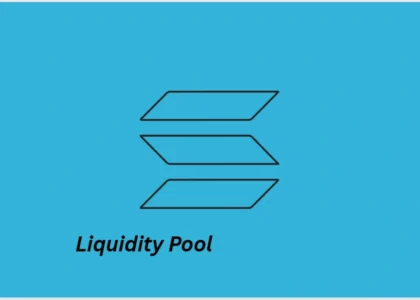 Ilustração conceitual de liquidity pool em Solana representando pools de liquidez usadas para gerar renda passiva no DeFi com estratégia e sobrevivência aos ciclos de mercado.