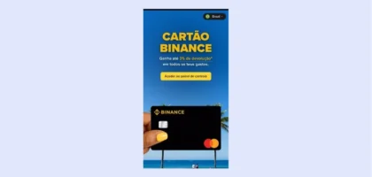 binance card cashback 3 percent crypto debit card visa mastercard spending bitcoin usdt beach lifestyle crypto payments