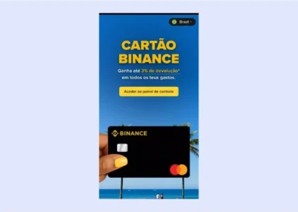 binance card cashback 3 percent crypto debit card visa mastercard spending bitcoin usdt beach lifestyle crypto payments