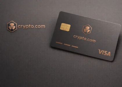 crypto.com visa debit card cashback crypto card dark gray copper crypto debit card stablecoin spending card